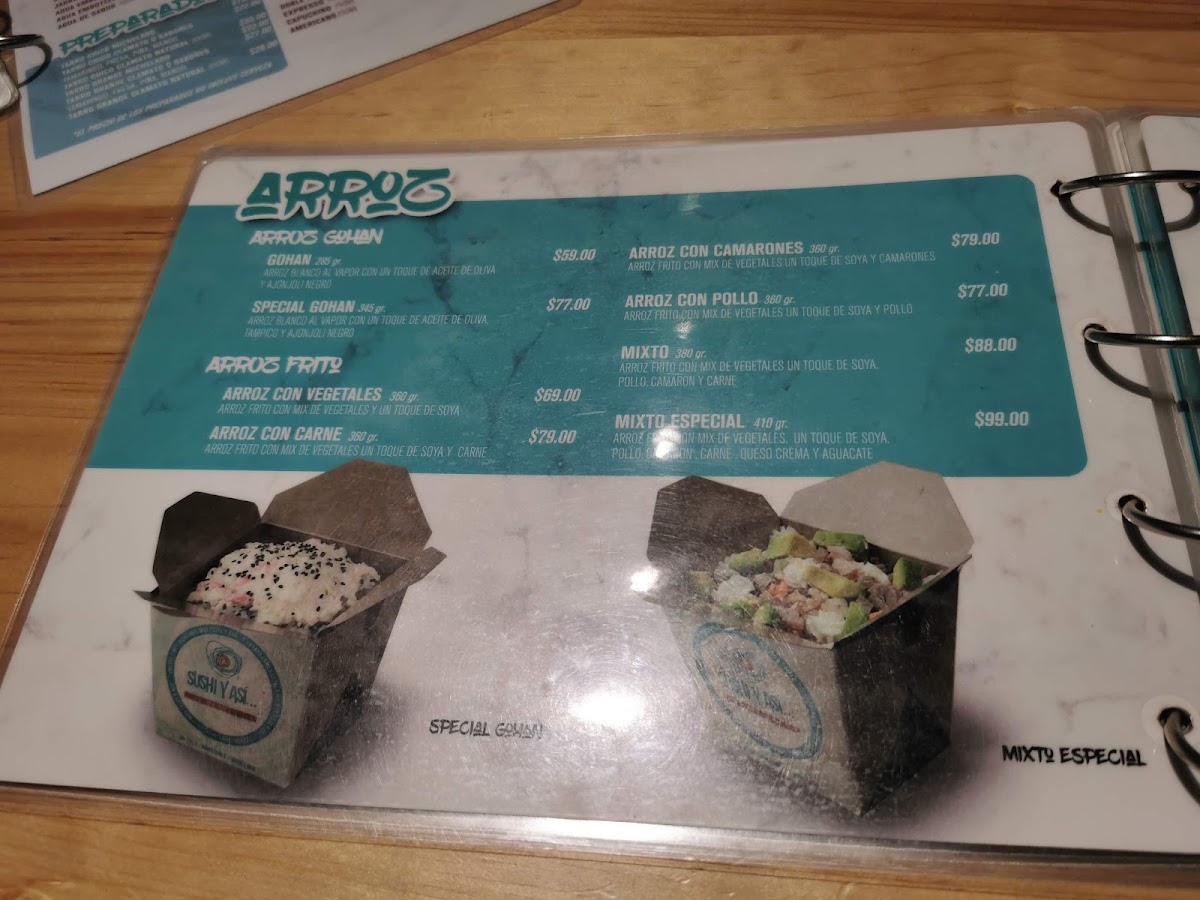 Menu Sushi Y Así-10