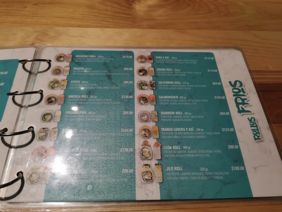 Menu Sushi Y Así-9